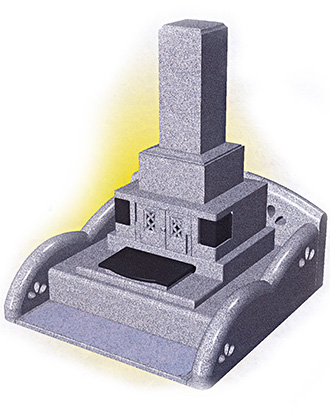 特許墓石「SION～偲恩」和型墓石